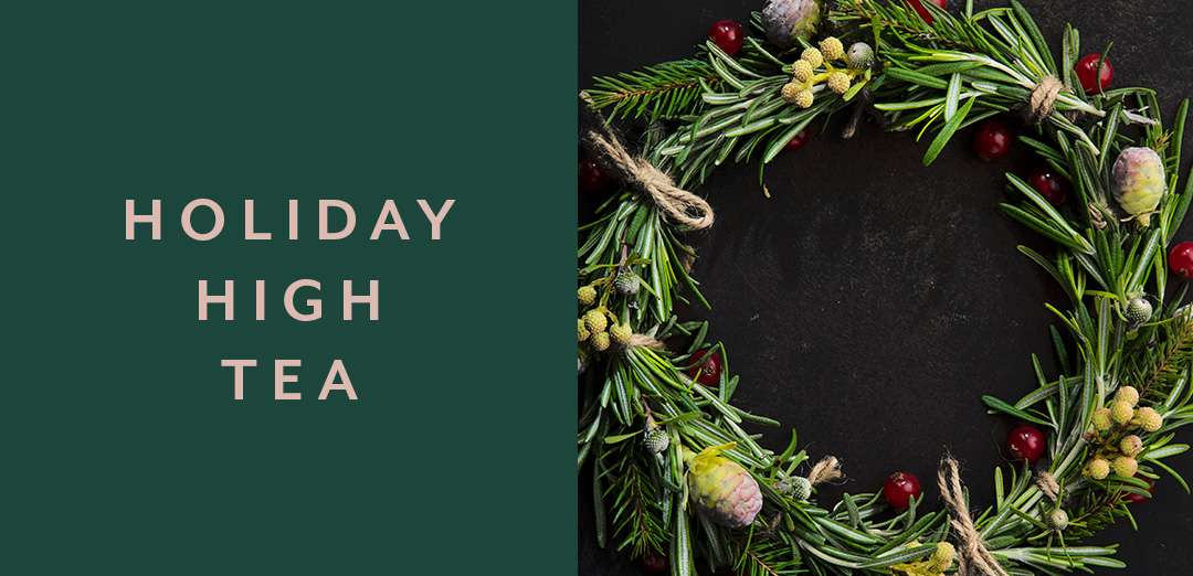 Holiday high tea